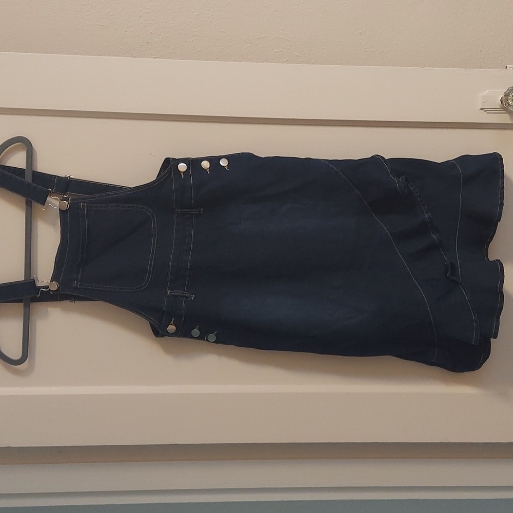 Darling denim jumper.